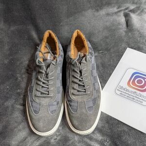 Steve Madden Gray and Orange Sneakers